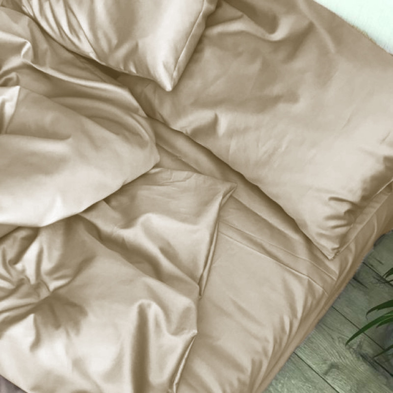 Комплект постельного белья Сатин JUNIOR Satin Light Pro 10-016 Creamy - 1