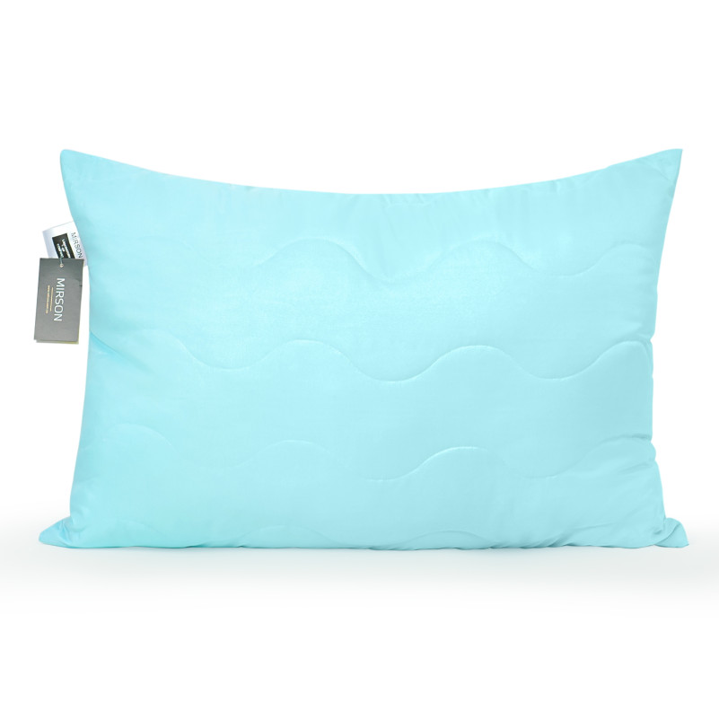 Набір антиалергенних подушок Eco Light Blue №1619 Eco-Soft мікросатин - 6