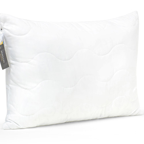 Подушка антиалергенна Eco Light White №1618 Eco-Soft мікросатин - 4