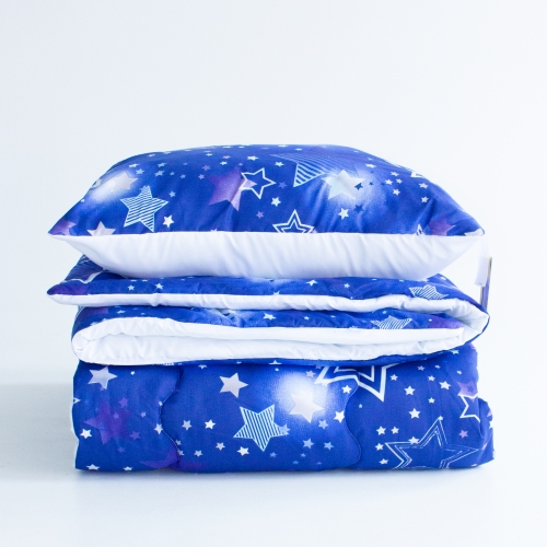Набор антиаллергенный EcoSilk Зима №5536 Print Line Tranquility (одеяло + подушка средняя)