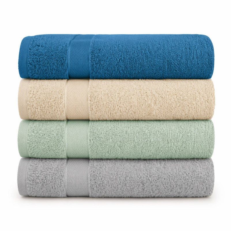 Набор банных полотенец 4 шт (70×140) №5211 Elite SoftNess Silent