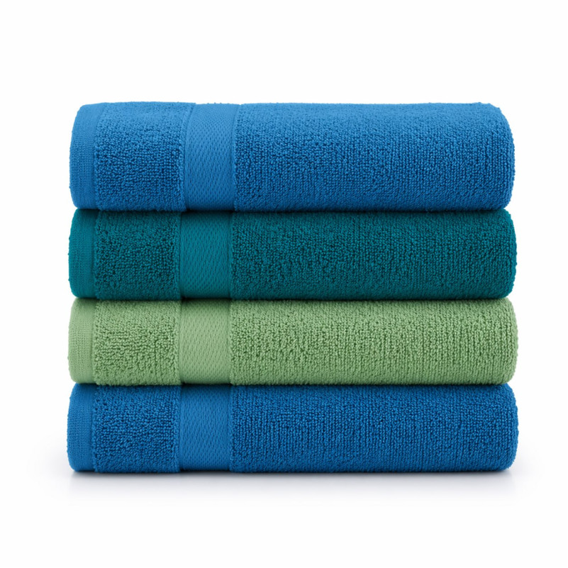 Набор банных полотенец 4 шт (50×90) №5220 Elite SoftNess Dreamfall