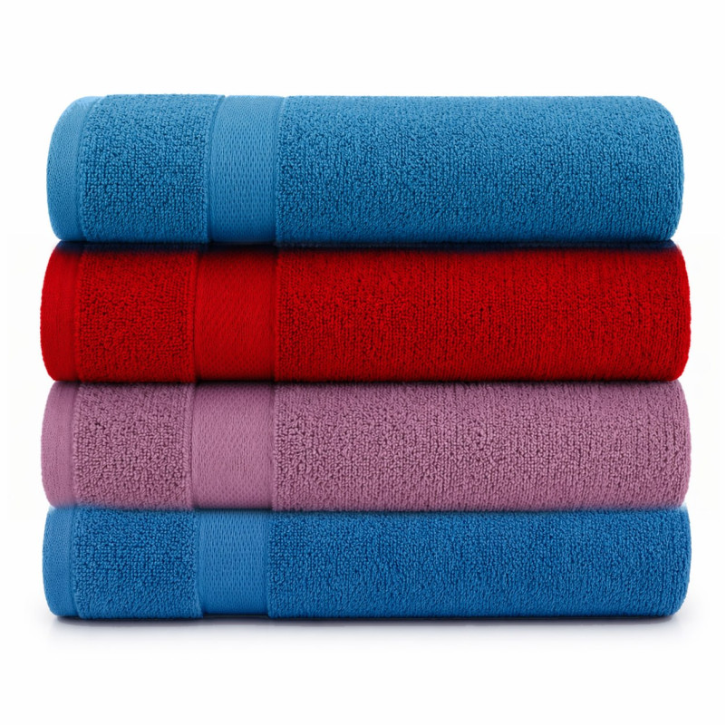 Набор банных полотенец 4 шт (50×90) №5222 Elite SoftNess Aurora