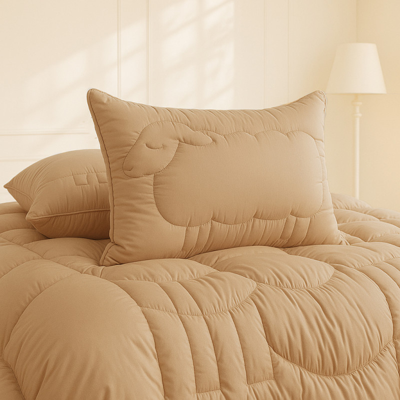 Подушка хлопковая №526-7 "Marzello Collection" Cotton (середня) - 4