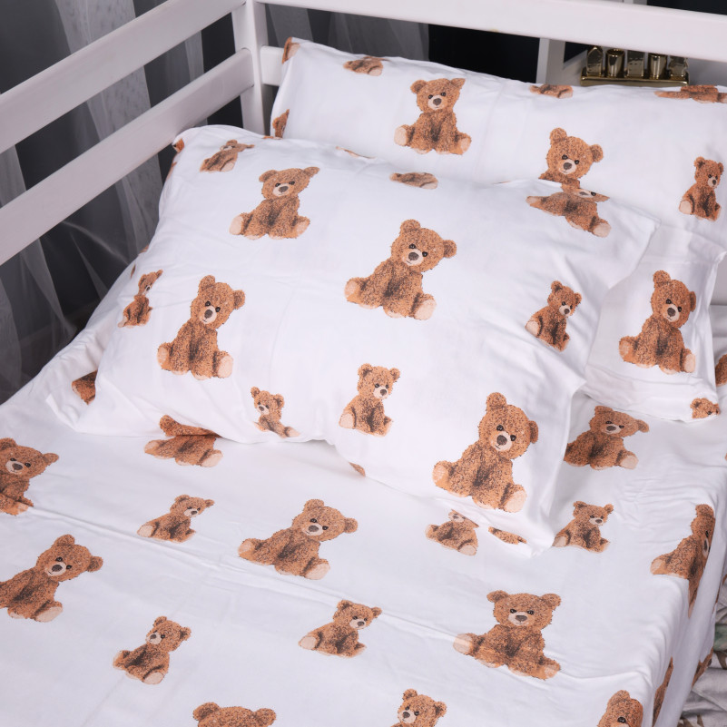 Комплект постельного белья JUNIOR Фланель 017 Teddy - 9