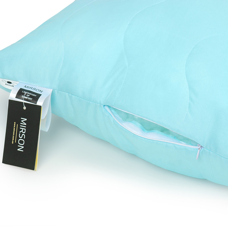 Набор эвкалиптовых подушек Eco Light Blue №1622-4 Eucalyptus микросатин - 4