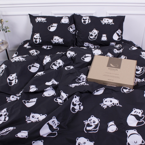 Комплект постельного белья Mirson Ranforce Elite 17-0573 Happy Panda