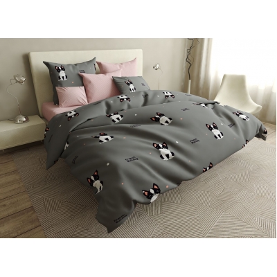Комплект постельного белья Бязь 17-0404 Pekingese