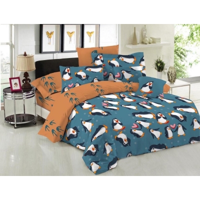 Комплект постельного белья Бязь 17-0493 Penguins