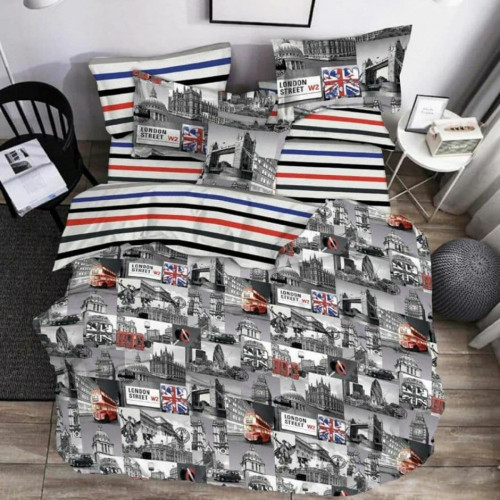 Комплект постільної білизни Бязь 17-0538 London Street