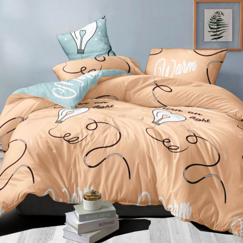 Комплект постельного белья Сатин 22-1264 Turn on light