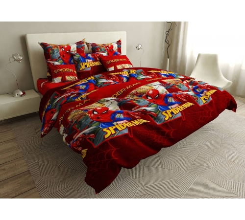 Комплект постельного белья Бязь 17-0410 Spider-man