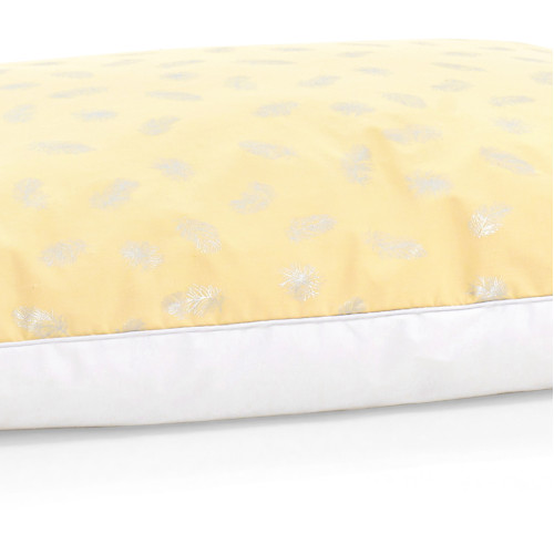 Подушка пуховая KARMEN №1800 "Bio-Beige" 90% Bio пух тик (мягкая)