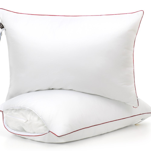 Подушка De Luxe Hand Made №635 Eucalyptus батист (высокая)