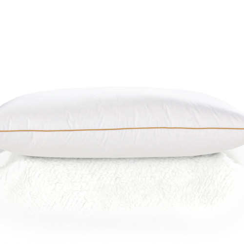 Подушка пуховая DeLuxe White Hand Made №903 100% пух Deluxe class тик Luxe (мягкая)