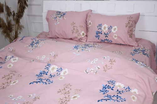 Комплект постельного белья MirSon Ranforce Elite 17-0439 Pink split