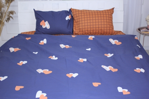 Комплект постельного белья MirSon Ranforce Elite 17-0442 Blue orange