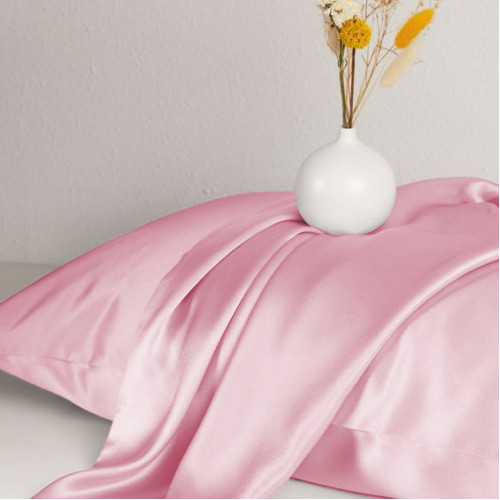 Комплект постільної білизни Satin Light Pro 10-003 Pink - 4