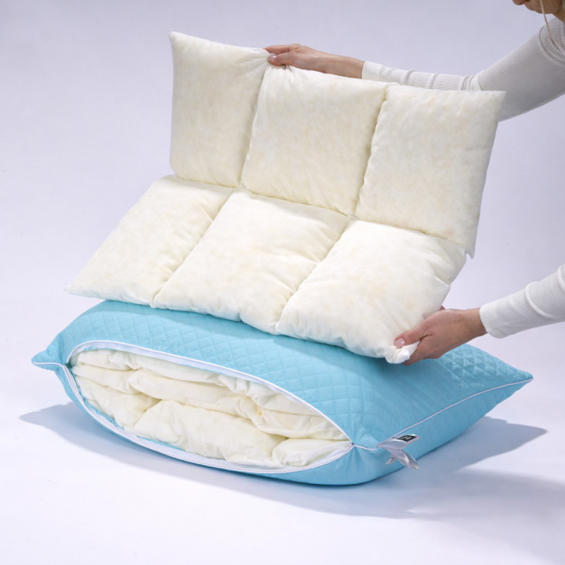 Подушка Valentino №1476 Memory бавовна (висока) - 11