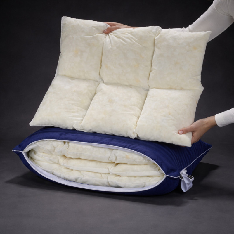 Подушка Valentino Hand Made №1478 Memory сатин-жакард (середня) - 8