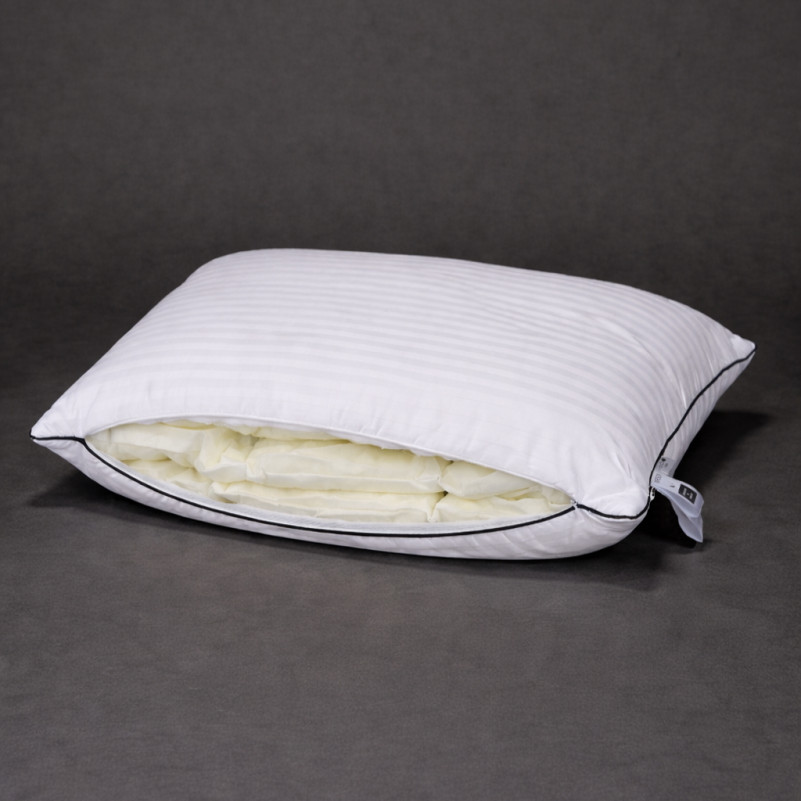 Подушка Royal Pearl Hand Made №1489 Memory сатин-жакард (м'яка) - 7