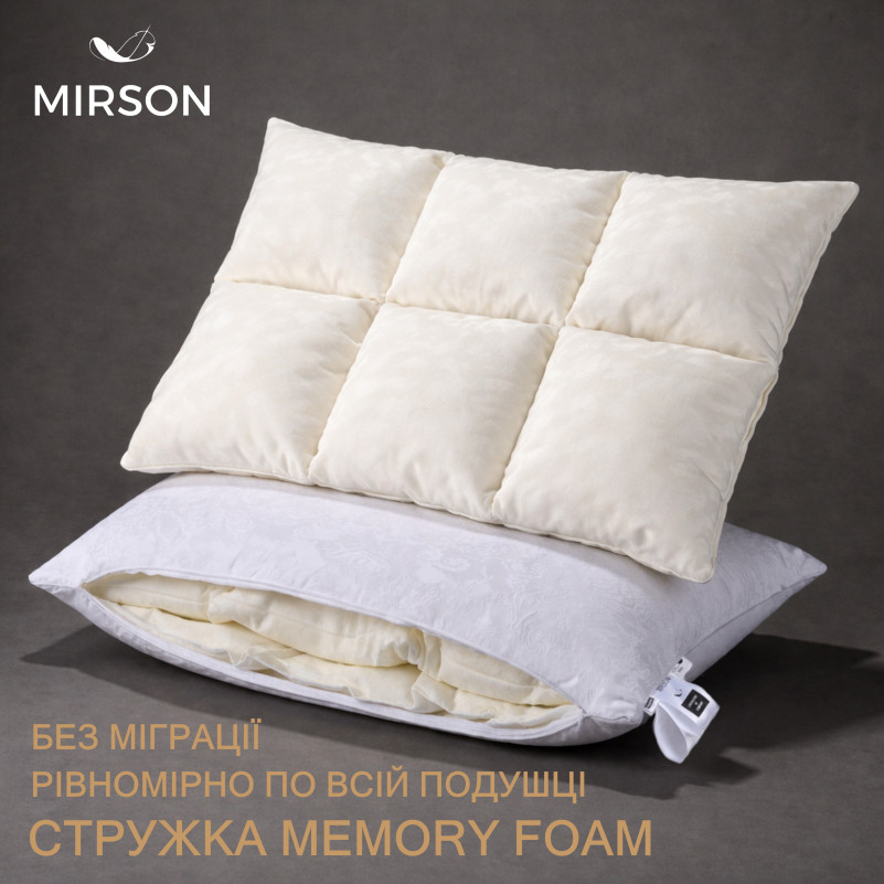 Подушка №15-92 Ferrero memory effekt White  - 2