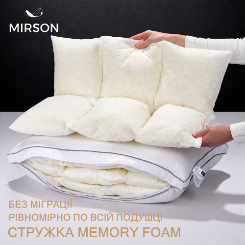 Подушка Luxury Exclusive №1499 Memory мако-батист - 3