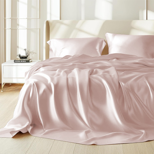 Комплект постельного белья 100% натуральный шелк сорт Mulberry 30-10 powder - 2