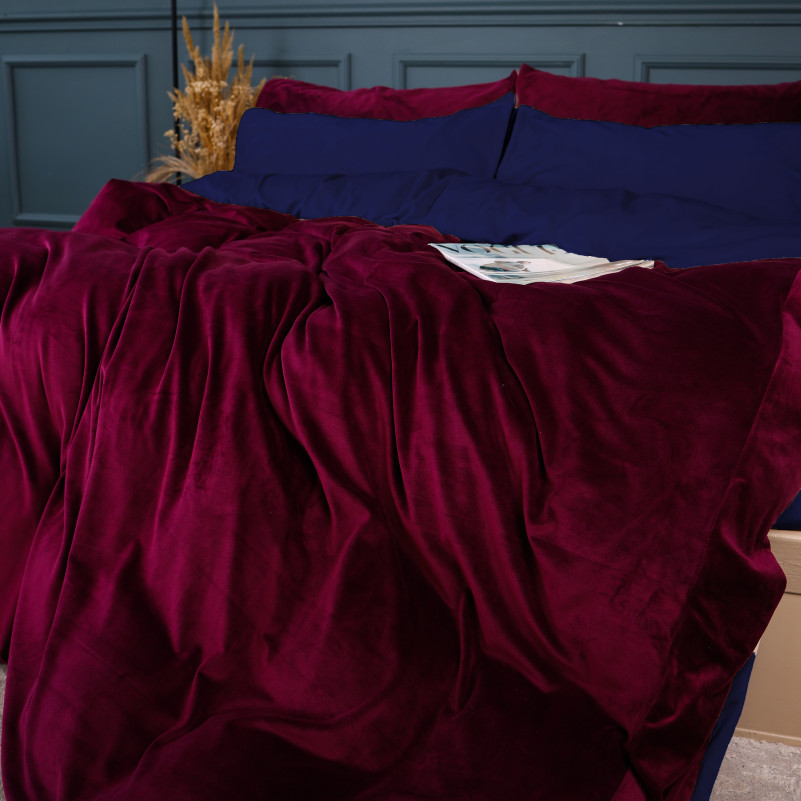 Комплект постельного белья Велюр Winter Frost 28-0006 + 28-0002 Primula Velvet - 2