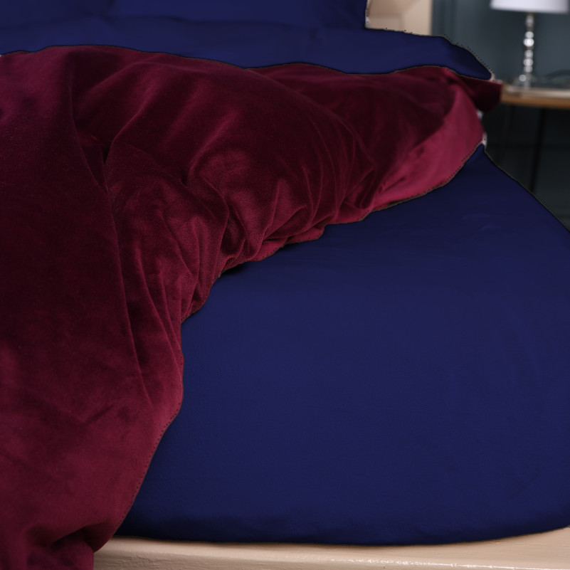 Комплект постельного белья Велюр Winter Frost 28-0006 + 28-0002 Primula Velvet - 6