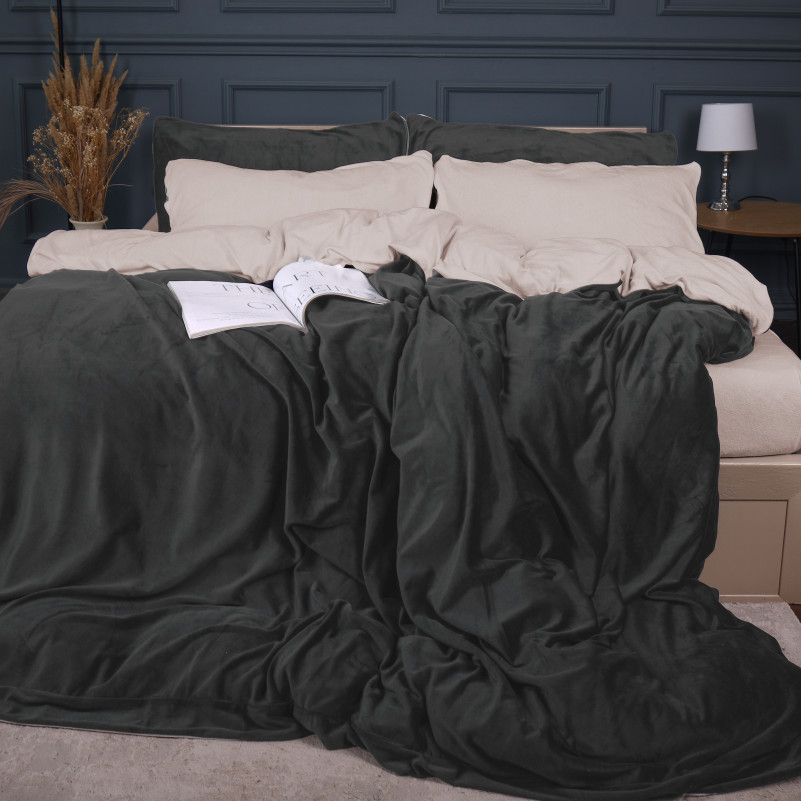 Комплект постельного белья Велюр Winter Terry 28-0033 Pulmonaria