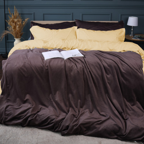 Комплект постельного белья Велюр Winter Delicate 28-0067 Ranuncolo