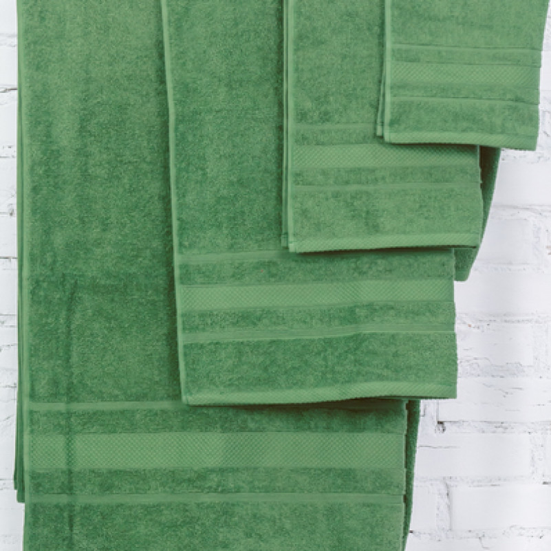 Набор банных полотенец (4 шт.) Е №5079 Elite SoftNess Military - 2