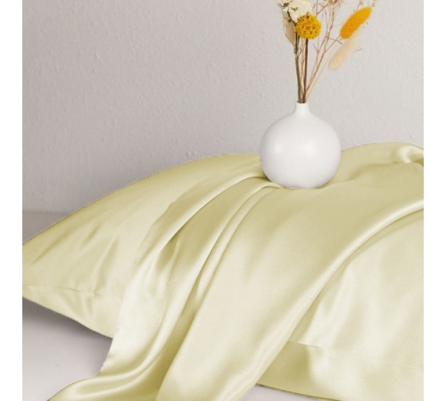 Пододеяльник Satin Light Pro 10-014 Soft yellow