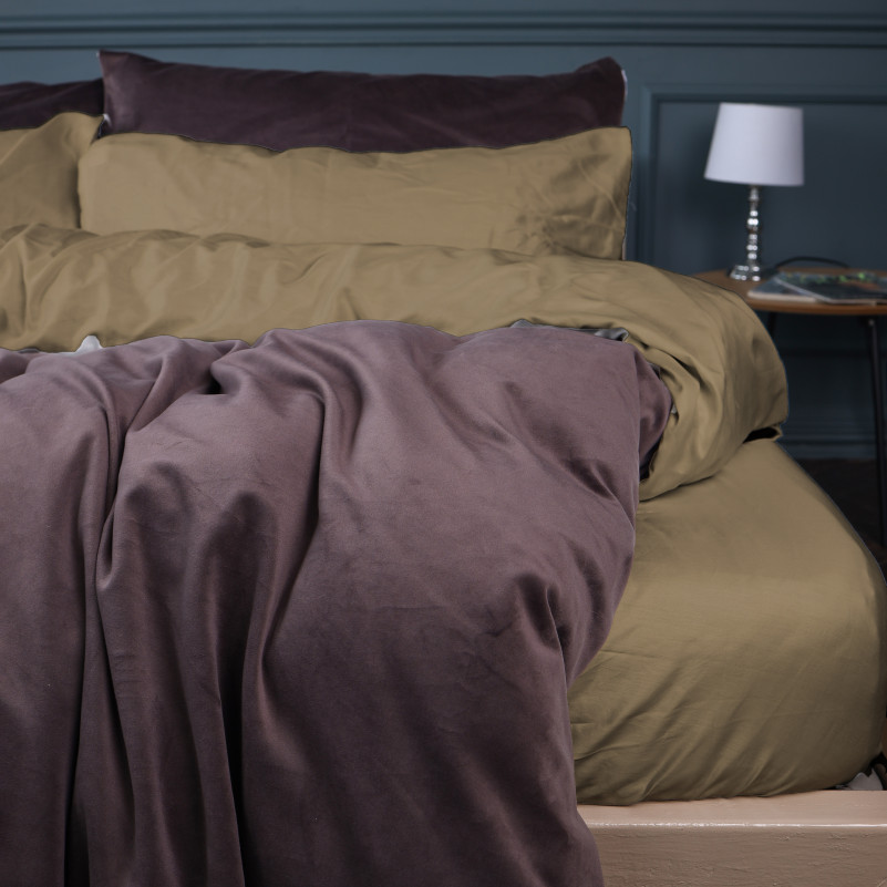 Комплект постельного белья Велюр Winter Delicate 28-0069 Trombone - 4