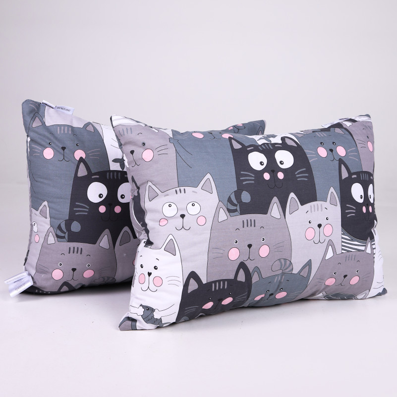 Набор подушек №0153 Сolor Fun Line 17-0543 Hendri с эвкалиптовым волокном (средние)