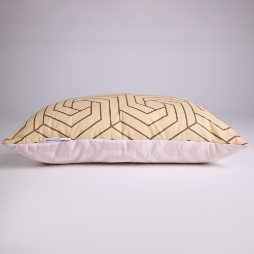 Набір бамбукових подушок Сolor Fun Line Geometry №3104 BamBoo бязь - 3