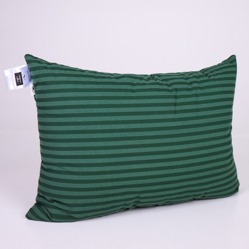 Набір подушок №0103 Сolor Fun Line 17-0612 Stripe Emerald Tencel (середні) - 2