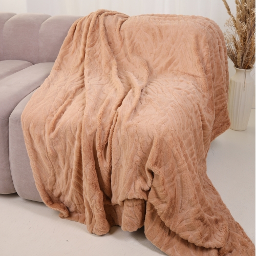 Плед №1010 Damask Cappuccino
