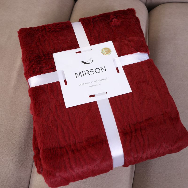 Плед №1005 Damask Red - 1