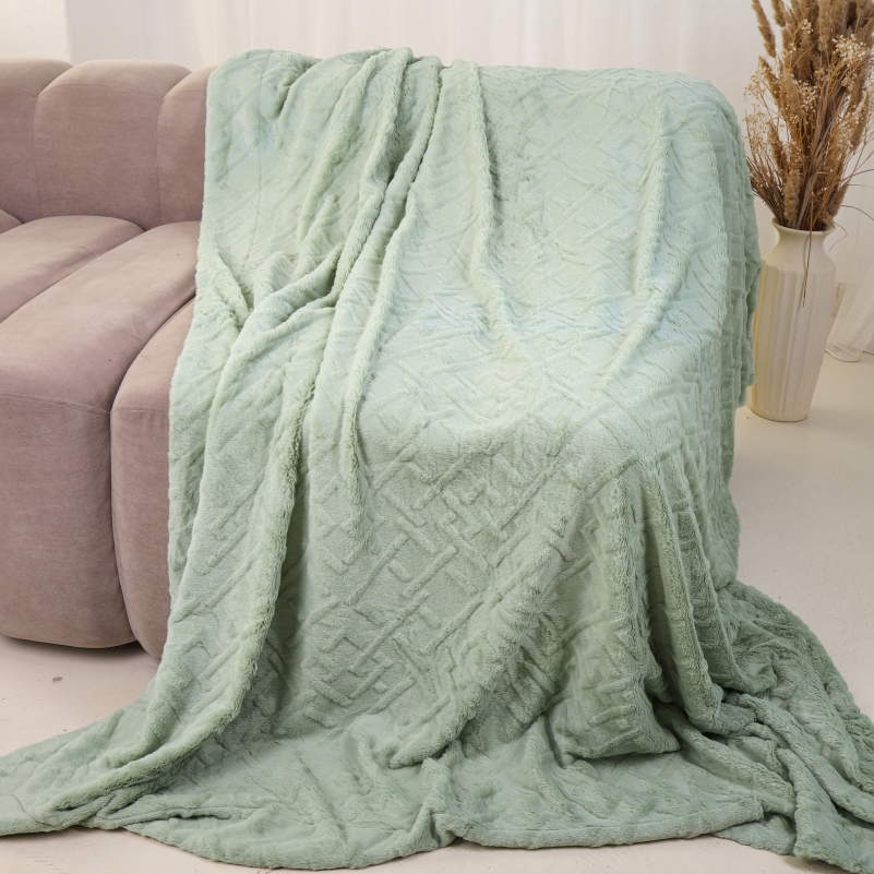Плед №1014 Aurora Mint