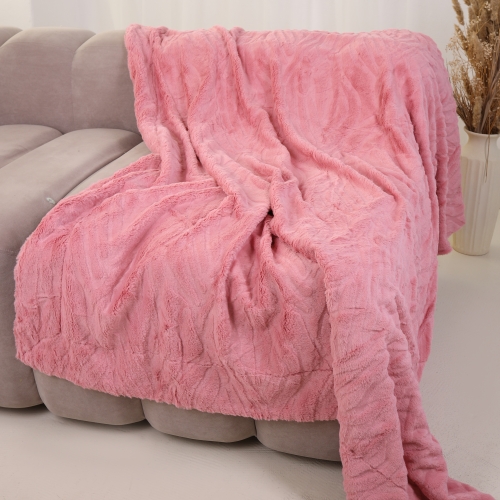Плед №1013 Aurora Pink