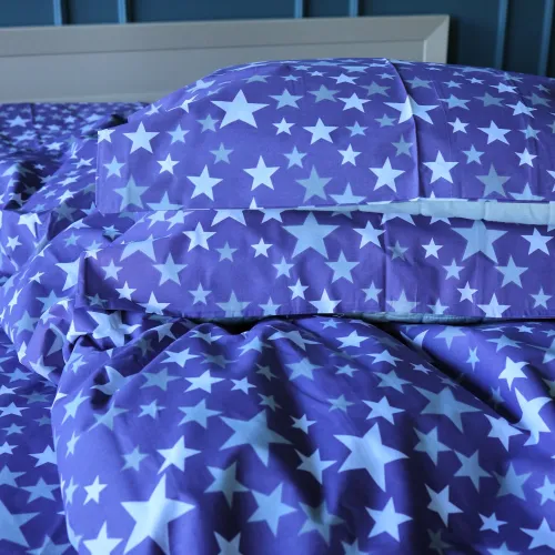 Комплект постельного белья Ranforce Elite 17-0976 Dreamy Stars - 4
