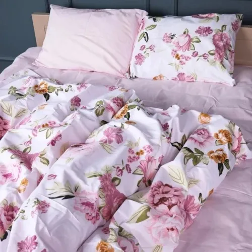 Комплект постельного белья Бязь 17-0726 Peony Whisper - 1