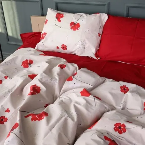 Простирадло Бязь 17-0754 Scarlet Poppies - 3