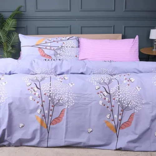 Комплект постельного белья Ranforce Elite 17-0760 Violet blossoms - 1