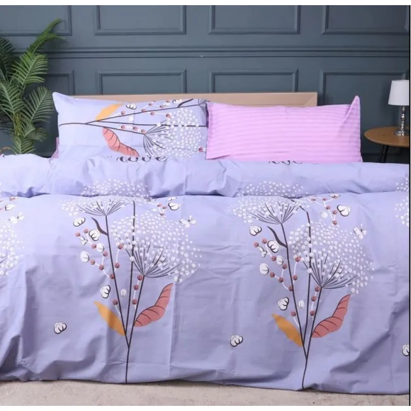 Комплект постельного белья Ranforce Elite 17-0760 Violet blossoms