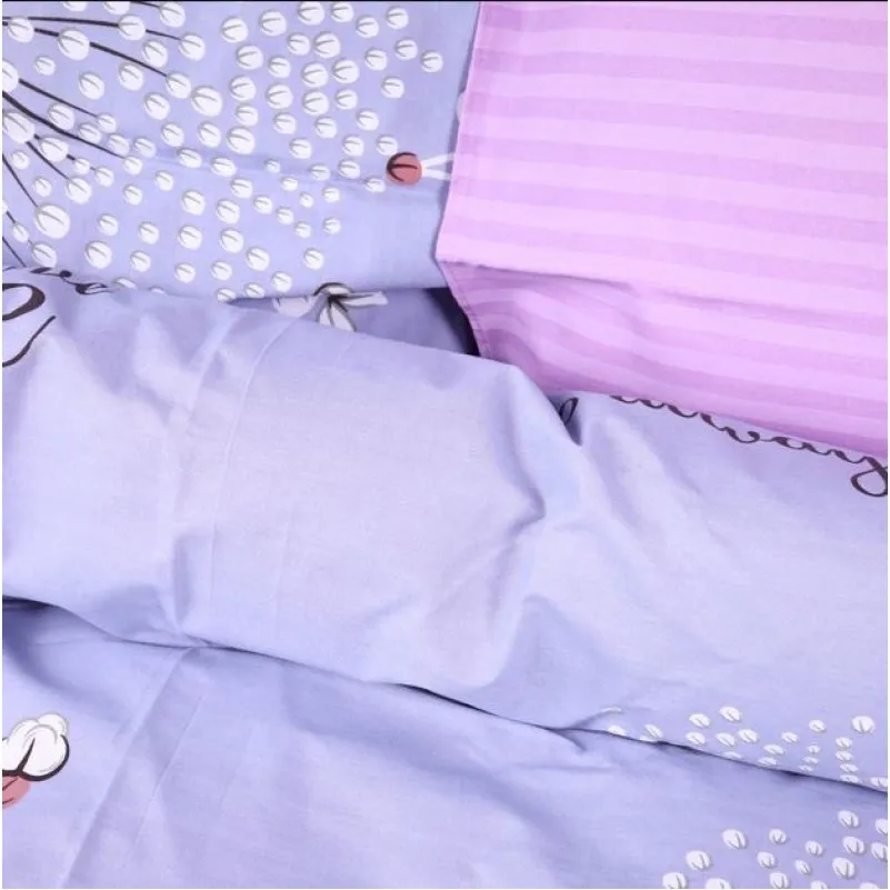 Комплект постельного белья Ranforce Elite 17-0760 Violet blossoms - 2