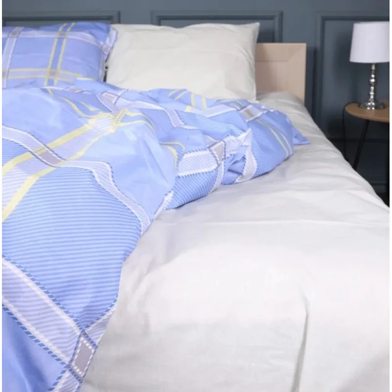 Простынь  Ranforce Elite 17-0766 Checkered blue
