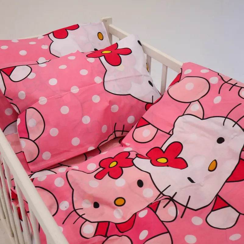 Комплект постельного белья Ranforce Elite LITTLE KIDS 17-0864 Hello Kitty Pink - 5